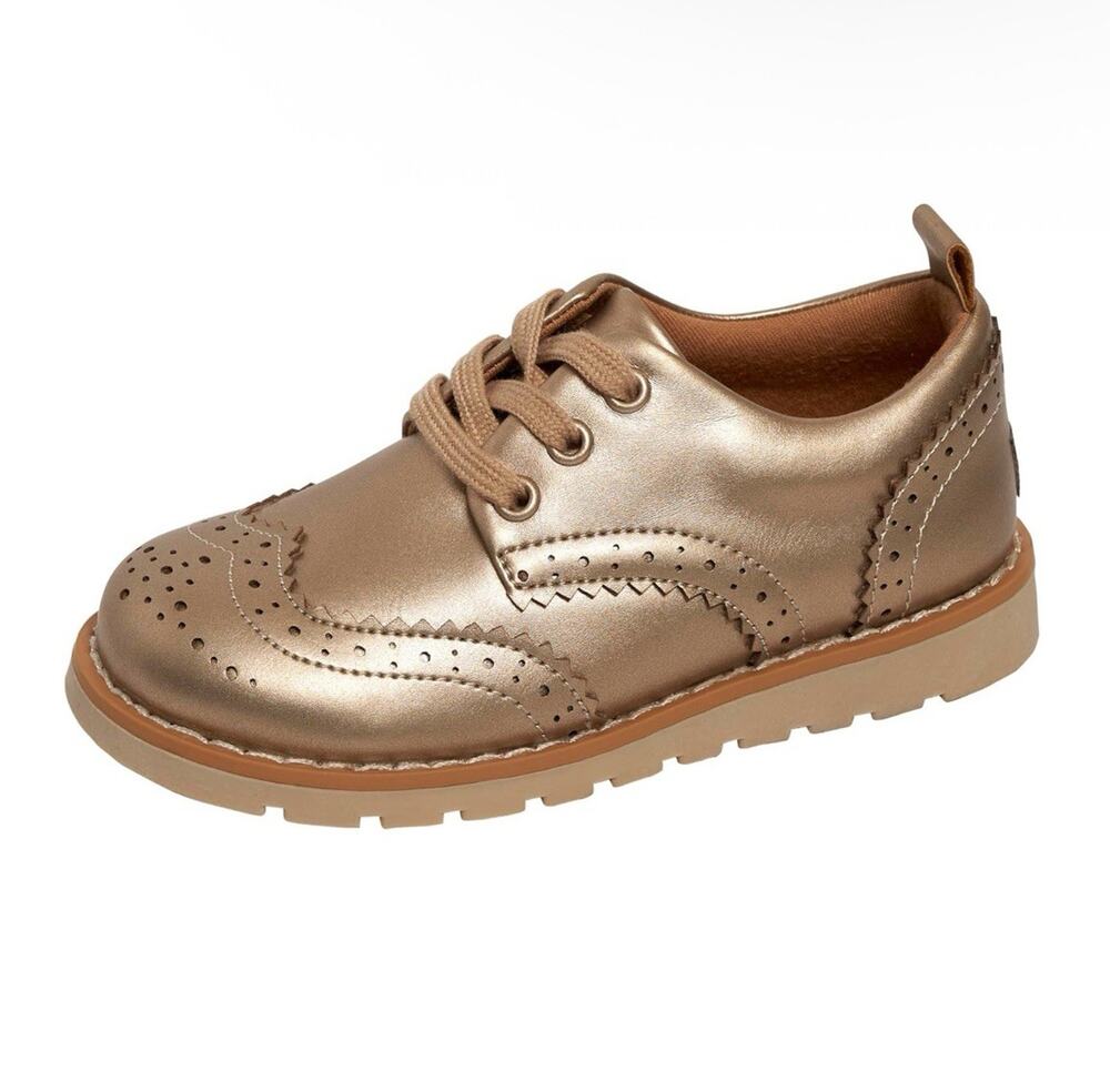 Modern Moments by Gerber Kids Oxford Dress Shoes Size 11 Unisex Faux Leather NEW